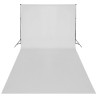 Set Studio Fotografico Fondale Bianco 600x300 cm con Luci