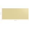 Tappeto da Tenda 250x600 cm Beige