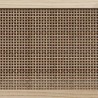    Credenza Bianca 60x30x70 cm Legno Massello Pino Rattan Naturale