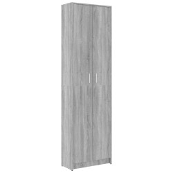    Armadio Corridoio Grigio Sonoma 55x25x189 cm Legno ingegnerizzato