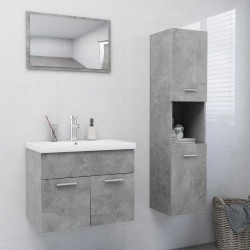 Set Mobili da Bagno Grigio...