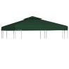 Telo di Ricambio per Gazebo 310g/m² Verde 3x3m