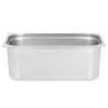 Contenitori Gastronorm 2 pz GN 1/1 200 mm in Acciaio Inox