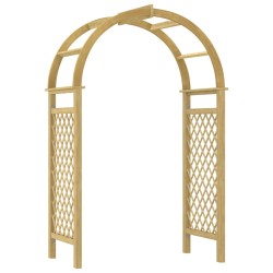 Arco con Traliccio 141x97x243 cm in Legno di Pino Impregnato