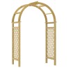 Arco con Traliccio 141x97x243 cm in Legno di Pino Impregnato