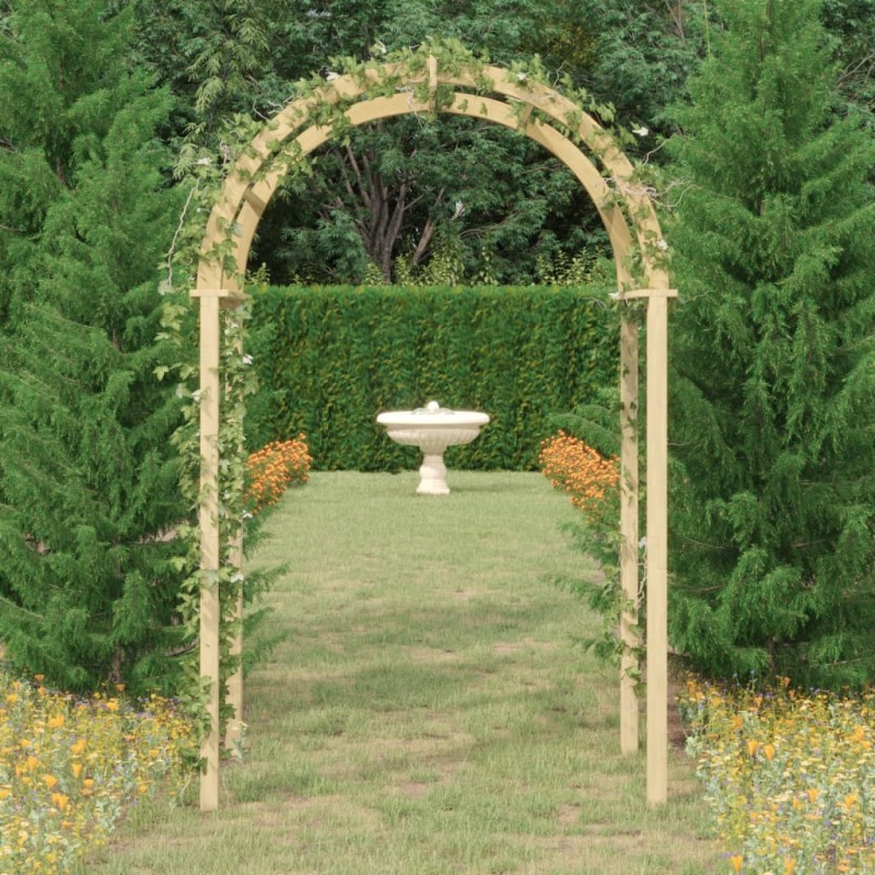 Arco da Giardino 141x97x243 cm in Legno di Pino Impregnato