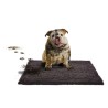 Duvoplus Tappetino Animali Domestici MagicClean 90x65 cm Grigio Scuro