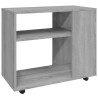 Tavolino da Salotto Grigio Sonoma 70x35x55 cm Legno ingegnerizzato