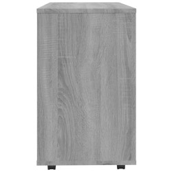 Tavolino da Salotto Grigio Sonoma 70x35x55 cm Legno ingegnerizzato