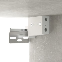 Set di Mobili Porta TV 5 pz Grigio Cemento in Legno Ingegnerizzato