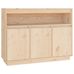    Credenza 104,5x34x80 cm in Legno Massello di Pino