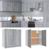 Mobile Pensile Grigio Sonoma 60x31x60 cm Legno Ingegnerizzato