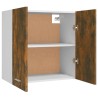 Mobile Pensile Rovere Fumo 60x31x60 cm in Legno Ingegnerizzato