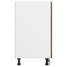 Mobile con Cassetto Rovere Fumo 40x46x81,5 cm Legno ingegnerizzato