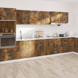 Mobile con Cassetto Rovere Fumo 50x46x81,5 cm Legno ingegnerizzato