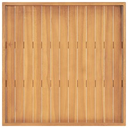 Vassoio da Portata 70x70 cm in Legno Massello di Teak