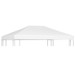    Copertura Superiore per Gazebo 270 g/m² 4x3 m Bianca