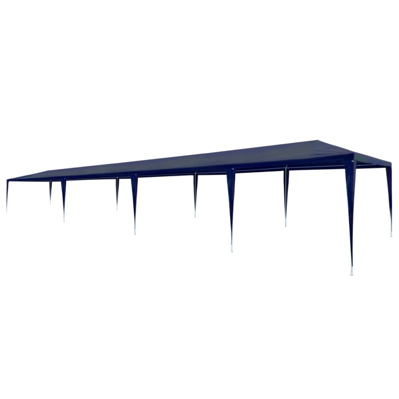 Tendone per Feste 3x12 m in PE Blu