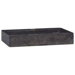 Lavandino Nero 38x24x6,5 cm in Marmo