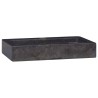 Lavandino Nero 38x24x6,5 cm in Marmo