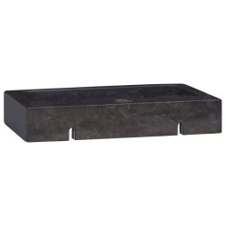 Lavandino Nero 38x24x6,5 cm in Marmo