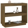 Libreria Marrone Miele 80x35x71 cm in Legno Massello di Pino