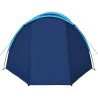 Tenda da Campeggio per 4 Persone Blu Marino/Azzurro