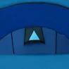 Tenda da Campeggio per 4 Persone Blu Marino/Azzurro