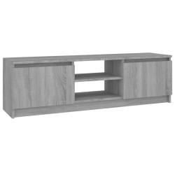 Mobile TV Grigio Sonoma 120x30x35,5 cm in Legno Ingegnerizzato