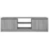 Mobile TV Grigio Sonoma 120x30x35,5 cm in Legno Ingegnerizzato