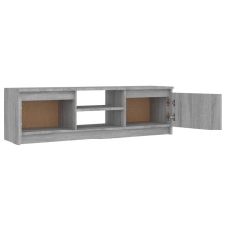 Mobile TV Grigio Sonoma 120x30x35,5 cm in Legno Ingegnerizzato