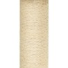 Albero per Gatti con Tiragraffi in Sisal Grigio Chiaro 63 cm