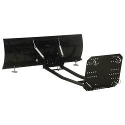 Spazzaneve per ATV 115x38 cm Nero