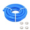    Tubo Flessibile per Piscina con Morsetti Blu 38 mm 6 m