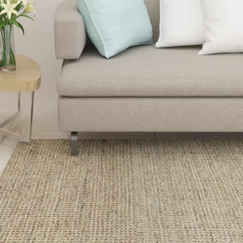    Tappeto in Sisal Naturale 80x300 cm Tortora