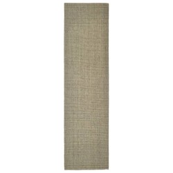    Tappeto in Sisal Naturale 80x300 cm Tortora