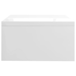    Supporto per Schermo Bianco Lucido 42x24x13 cm in Truciolato