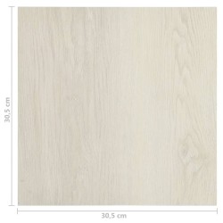 Listoni per Pavimenti Autoadesivi 20 pz in PVC 1,86 m² Beige