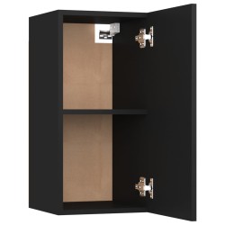    Mobili TV Neri 2 pz 30,5x30x60 cm in Truciolato