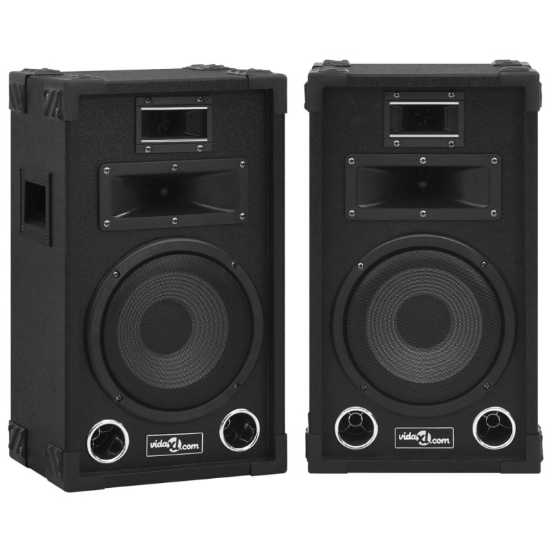    Altoparlanti da Palco Hifi Professionali Passivi 2 pz 800W Neri