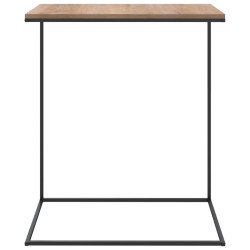 vidaXL Tavolino da Salotto Nero 55x35x66 cm in Legno ingegnerizzato