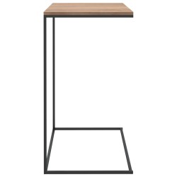 vidaXL Tavolino da Salotto Nero 55x35x66 cm in Legno ingegnerizzato