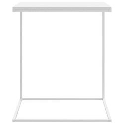 vidaXL Tavolino da Salotto Bianco 55x35x66 cm in Legno ingegnerizzato