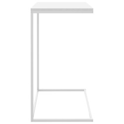 vidaXL Tavolino da Salotto Bianco 55x35x66 cm in Legno ingegnerizzato