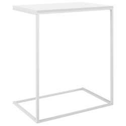 vidaXL Tavolino da Salotto Bianco 55x35x66 cm in Legno ingegnerizzato