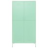 vidaXL Armadio Menta 90x50x180 cm in Acciaio