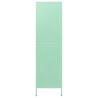 vidaXL Armadio Menta 90x50x180 cm in Acciaio