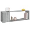    Mobile TV Grigio Sonoma 100x24x32 cm in Legno Ingegnerizzato