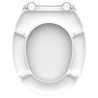 SCHÜTTE Tavoletta WC in Duroplast WHITE