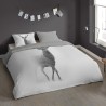 Pure Copripiumino GREY DEER 240x200/220 cm